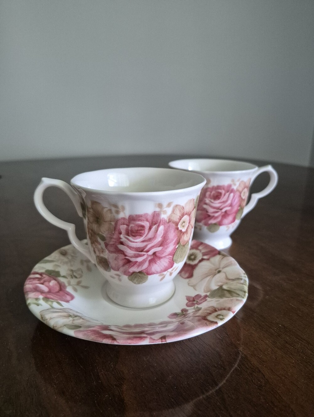 Set of 2 Vintage Nikko Summer Glade Tea Cup & Saucer | Discont | Made in Japan